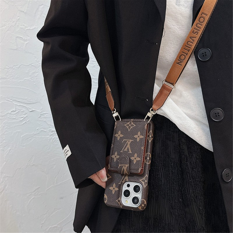 Lou Card Bag Crossbody Chain Case iPhone