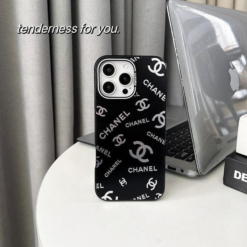 CC Pink & Black iPhone Case