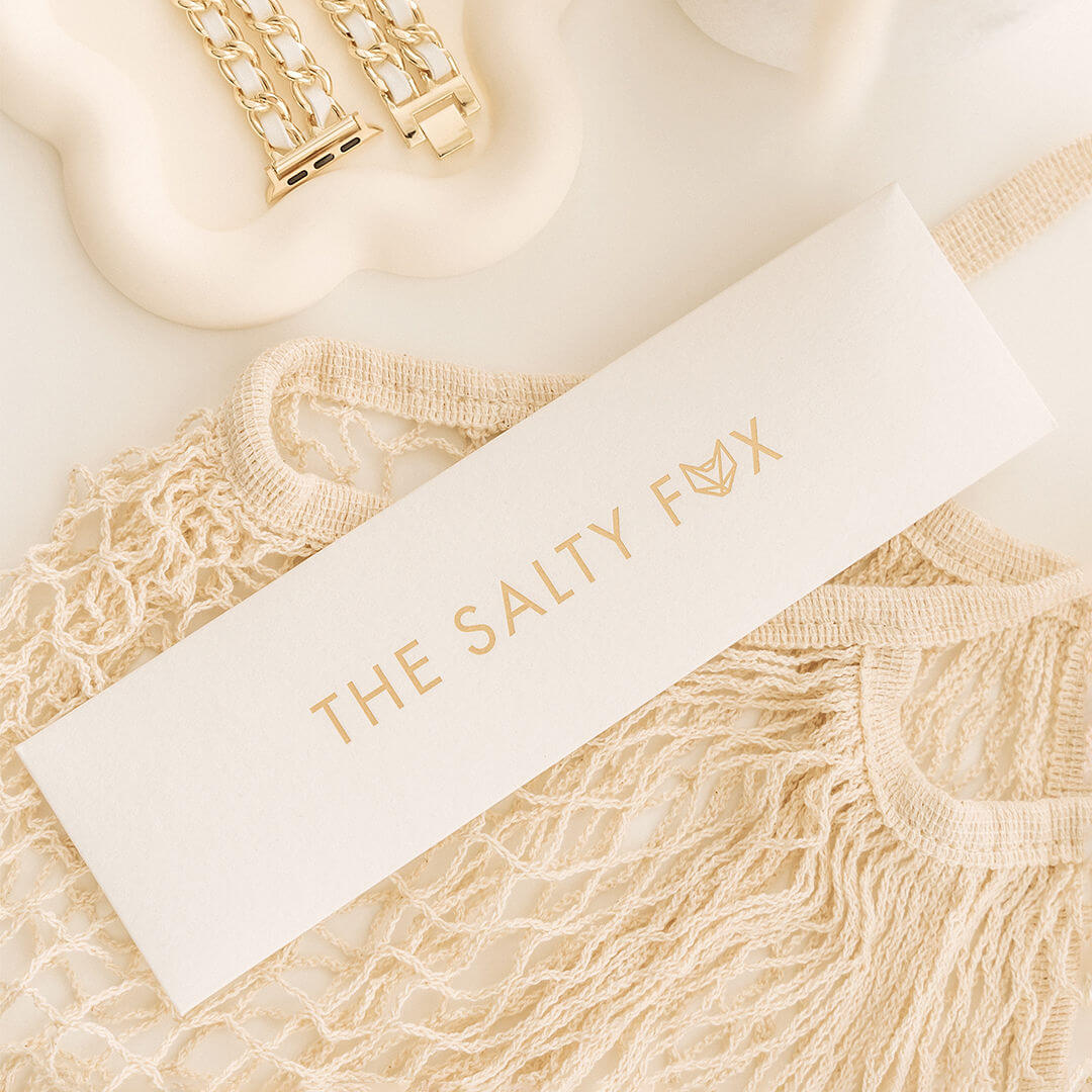 Milanese Loop Apple Watch Band - Vintage Gold