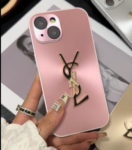Caso do iPhone mono do brilho y-s-l x mono