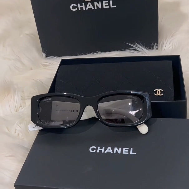 CC Rectangle Acetate Sunglasses