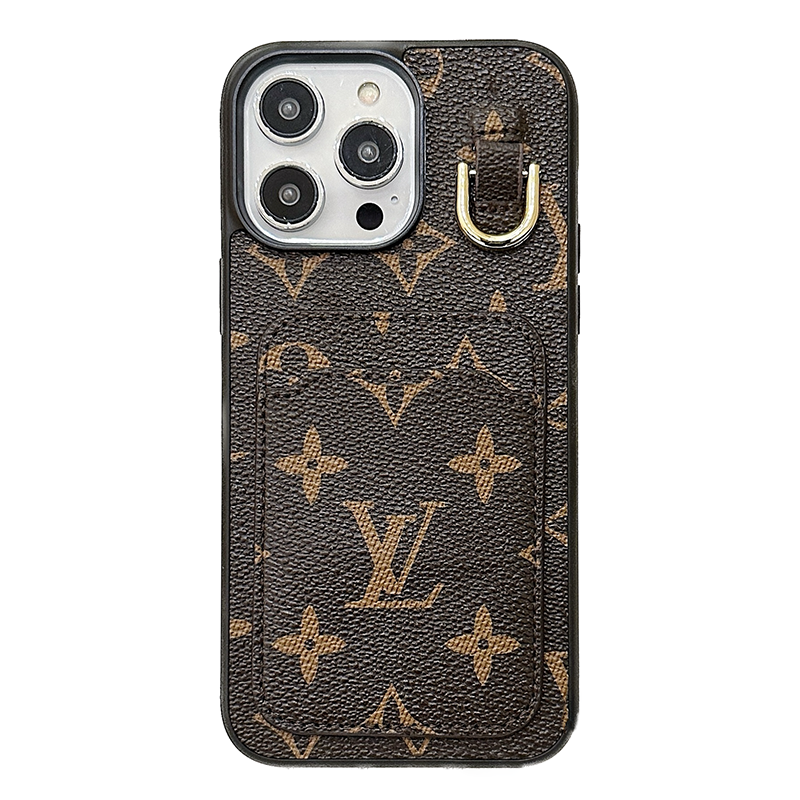 Lout Card Holder Leather iPhone Case