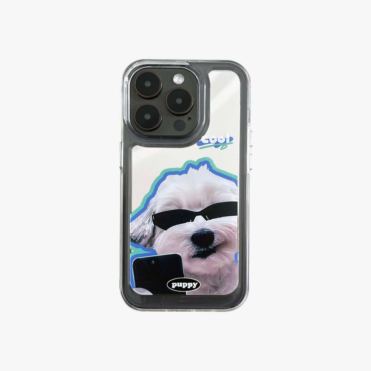 Capa de iPhone espelhada | Caso cães Auto-timer (compre 2 e obtenha 50% de desconto em um)