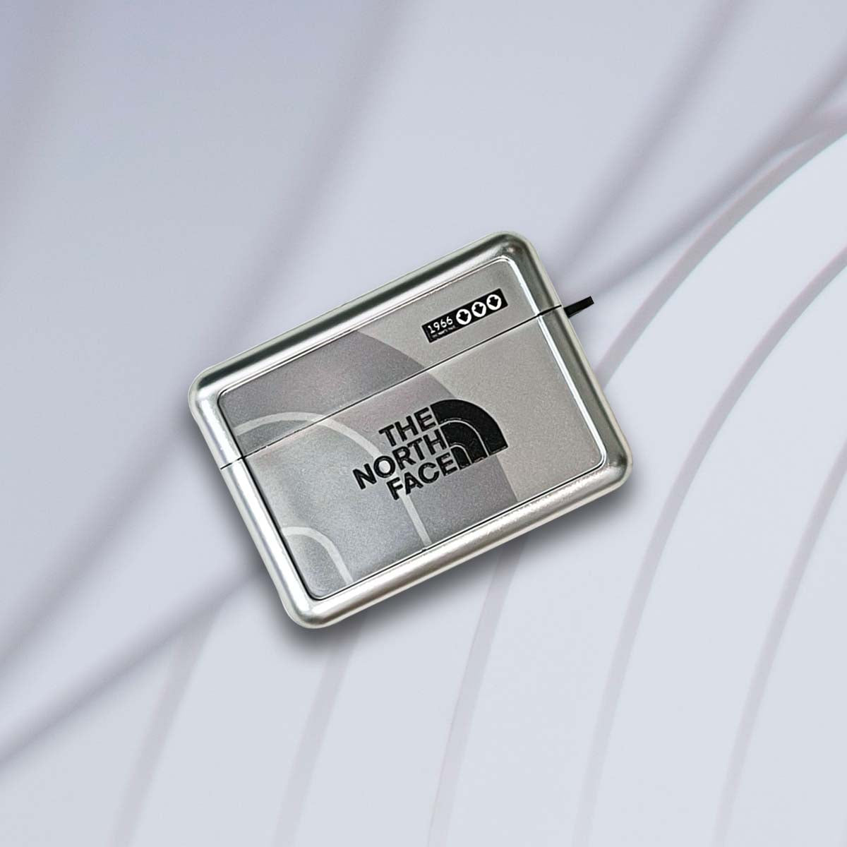 Ανακλαστική υπόθεση AirPods | TNF ασημί
