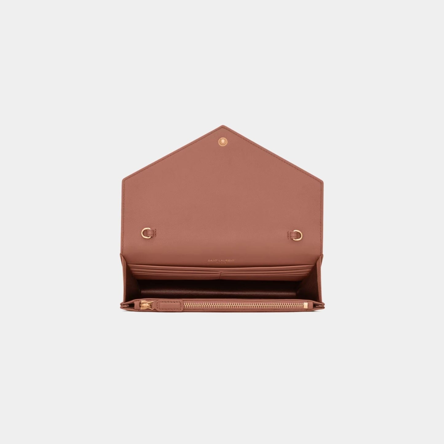 YL- Envelope Chain Wallet In Lambskin