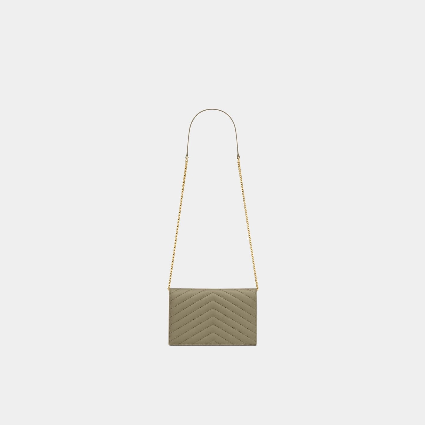 YL- Envelope Chain Wallet In Lambskin