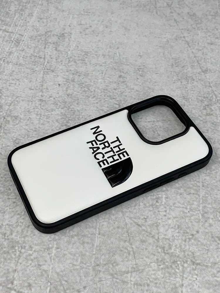 Caja de iPhone de cuero tnface