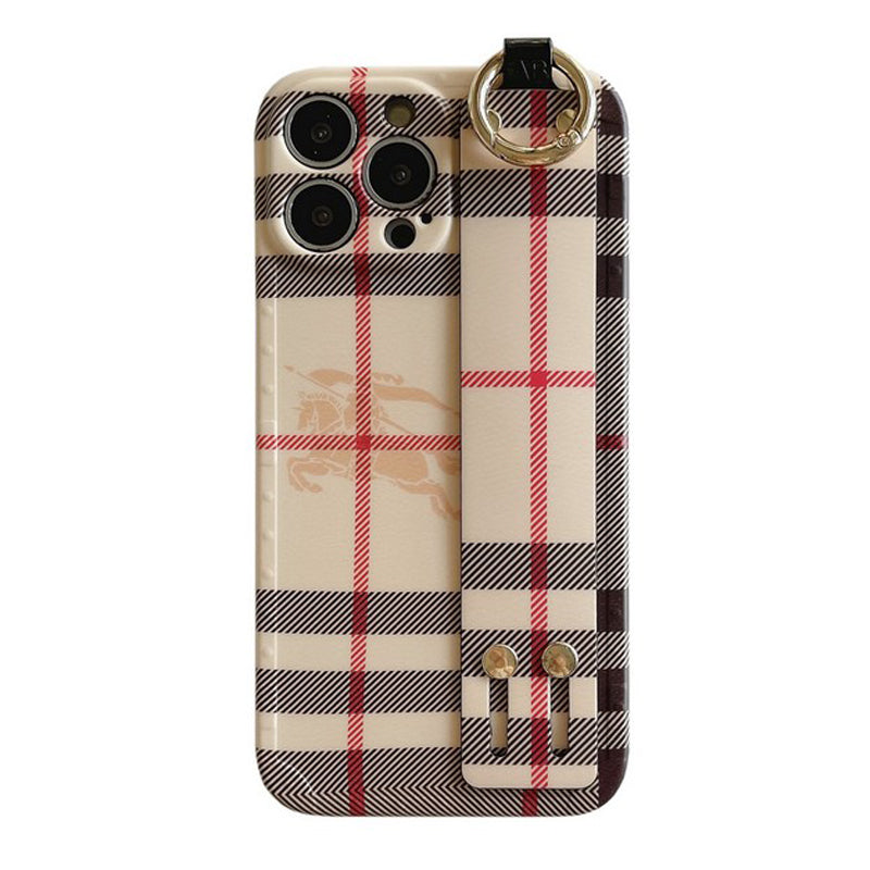 Bur Classic Color Wristband iPhone Case