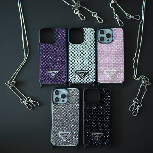 PRA Diamond Crossbody iPhone Case