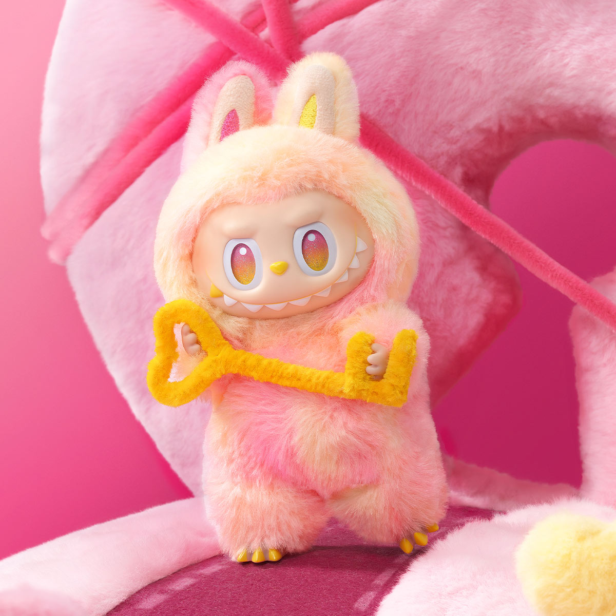 Pop Mart V3 The Monsters Labubu Big into Energy Series - Vinyl Plush Pendant (Blind Box)