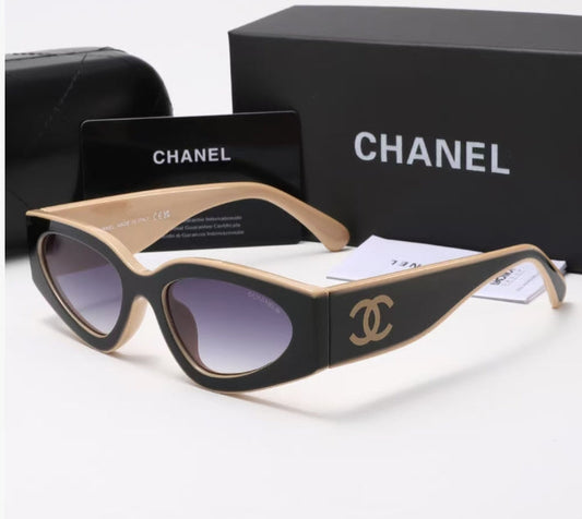 Rechteck -Acetat -Sonnenbrille