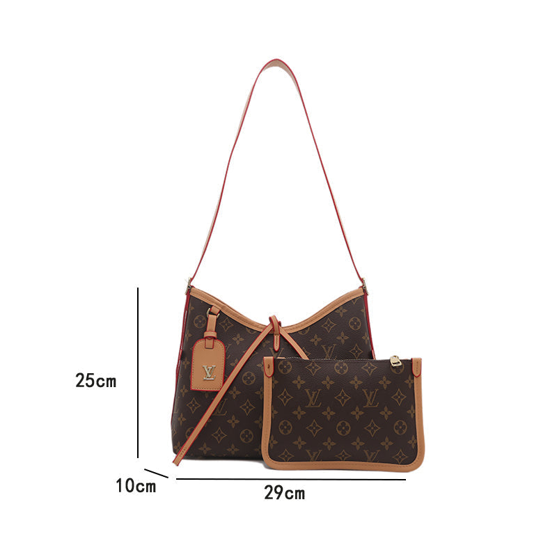 Monogram Cross-Strap Shoulder Bag