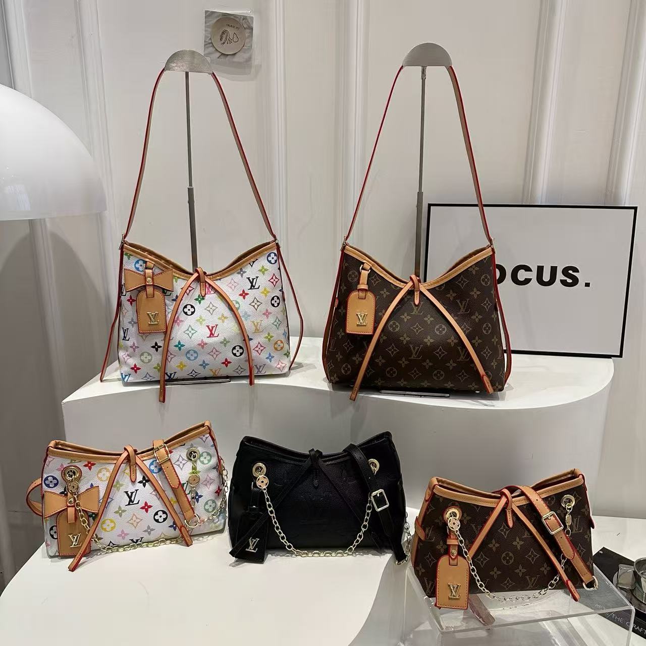 Monogram Cross-Strap Shoulder Bag