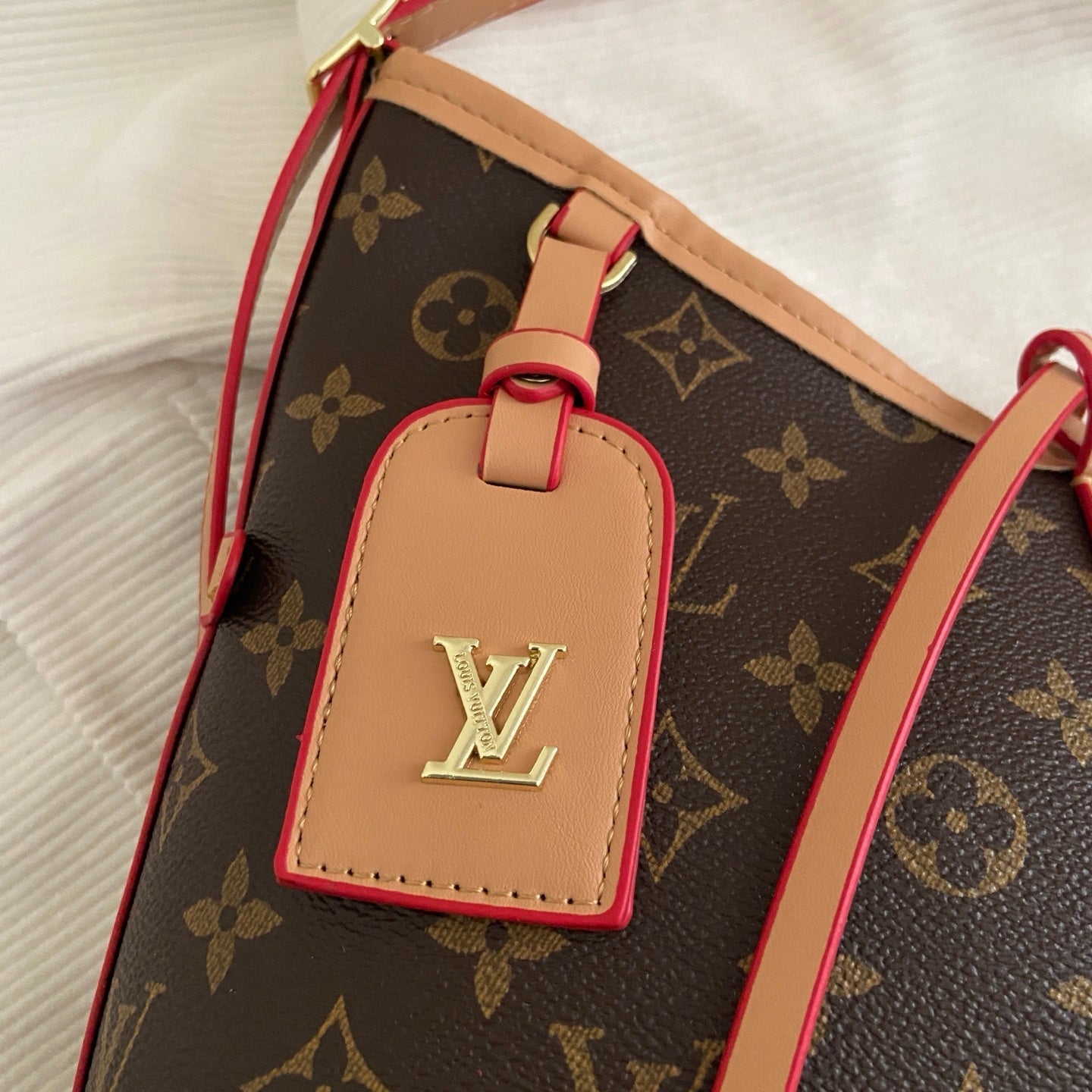 Monogram Cross-Strap Shoulder Bag