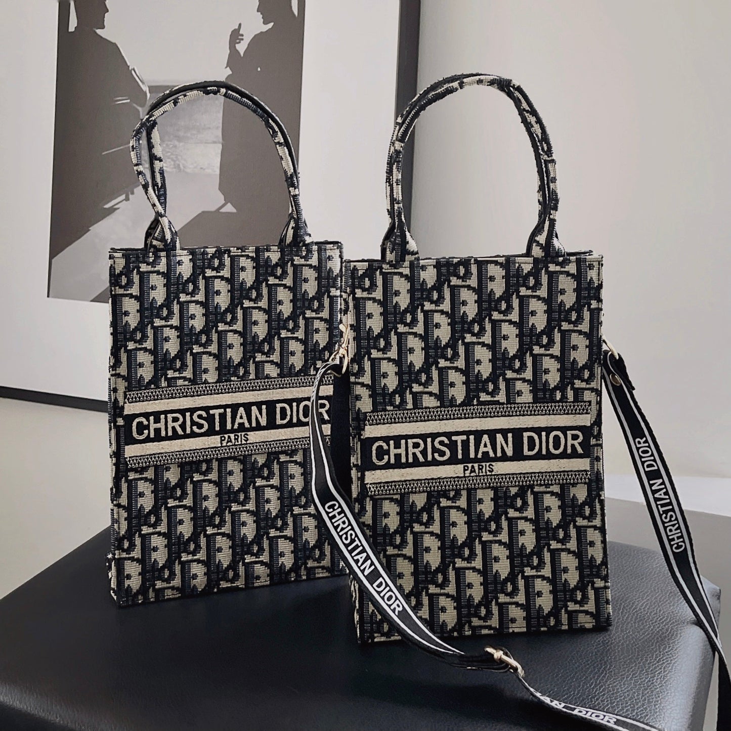 Tote bag classico con cinturino