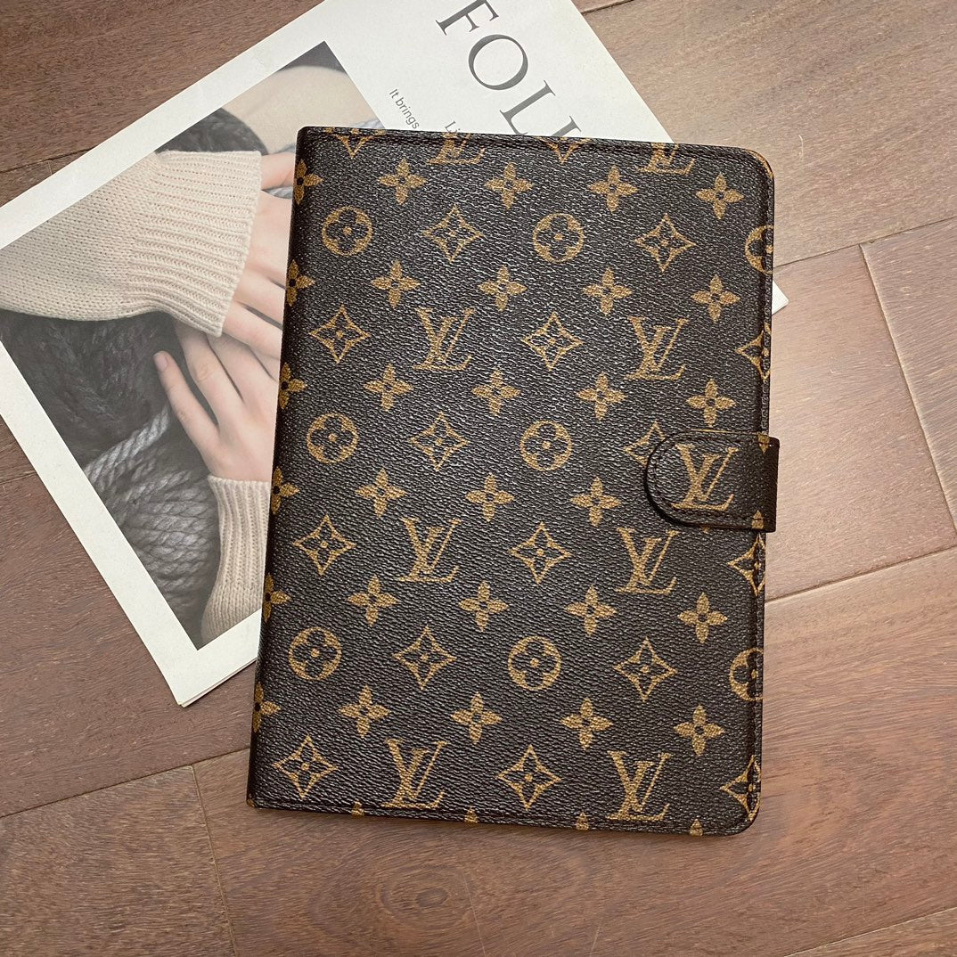 Samsung Galaxy Tab | Patrón de tema de verano de cuero de lienzo de carcasa de lujo de lienzo