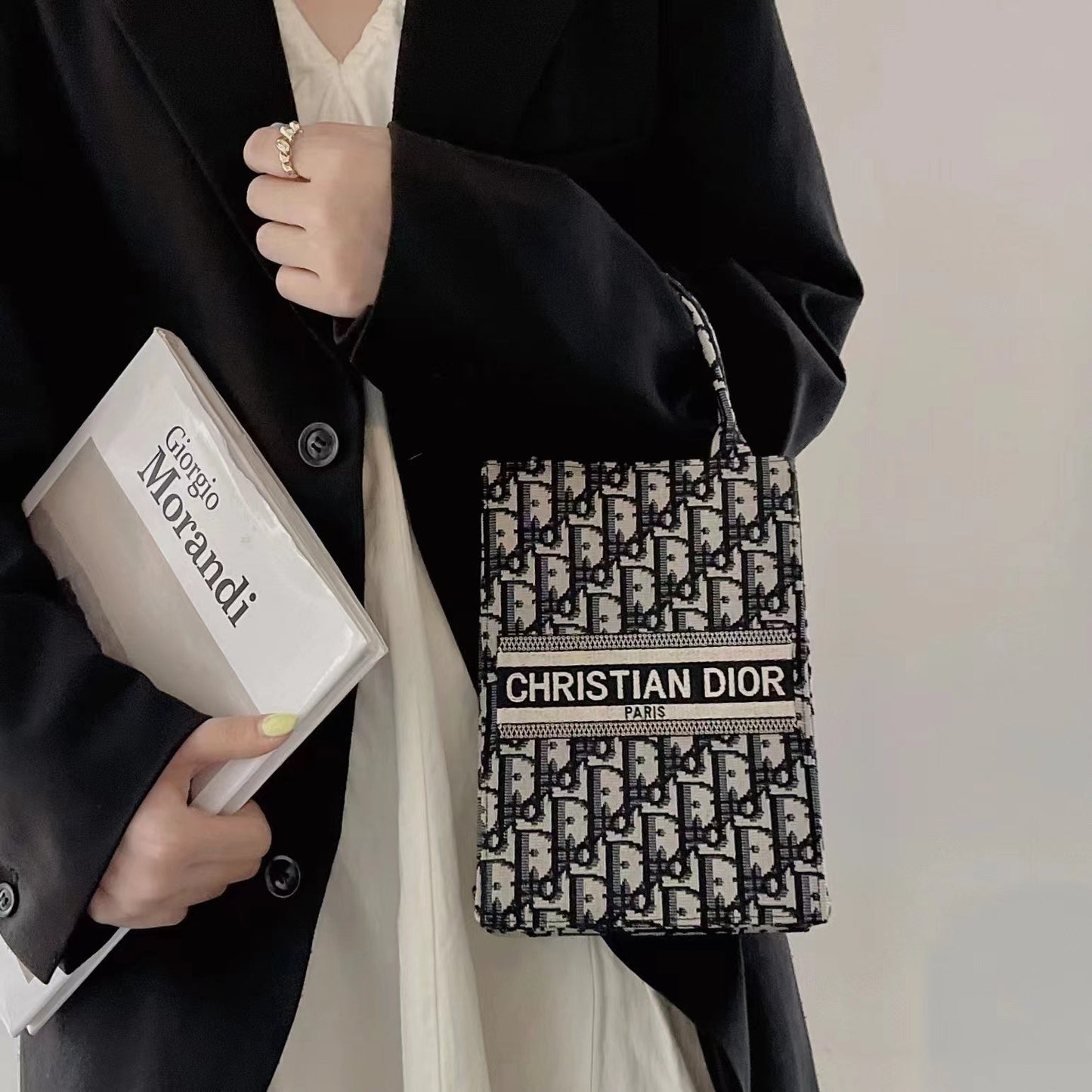 Tote bag classico con cinturino