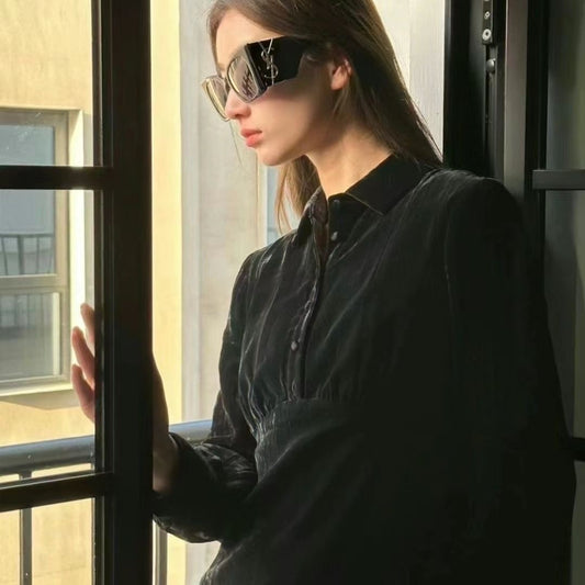 Luxury Large Frame Sunglasses Y-01