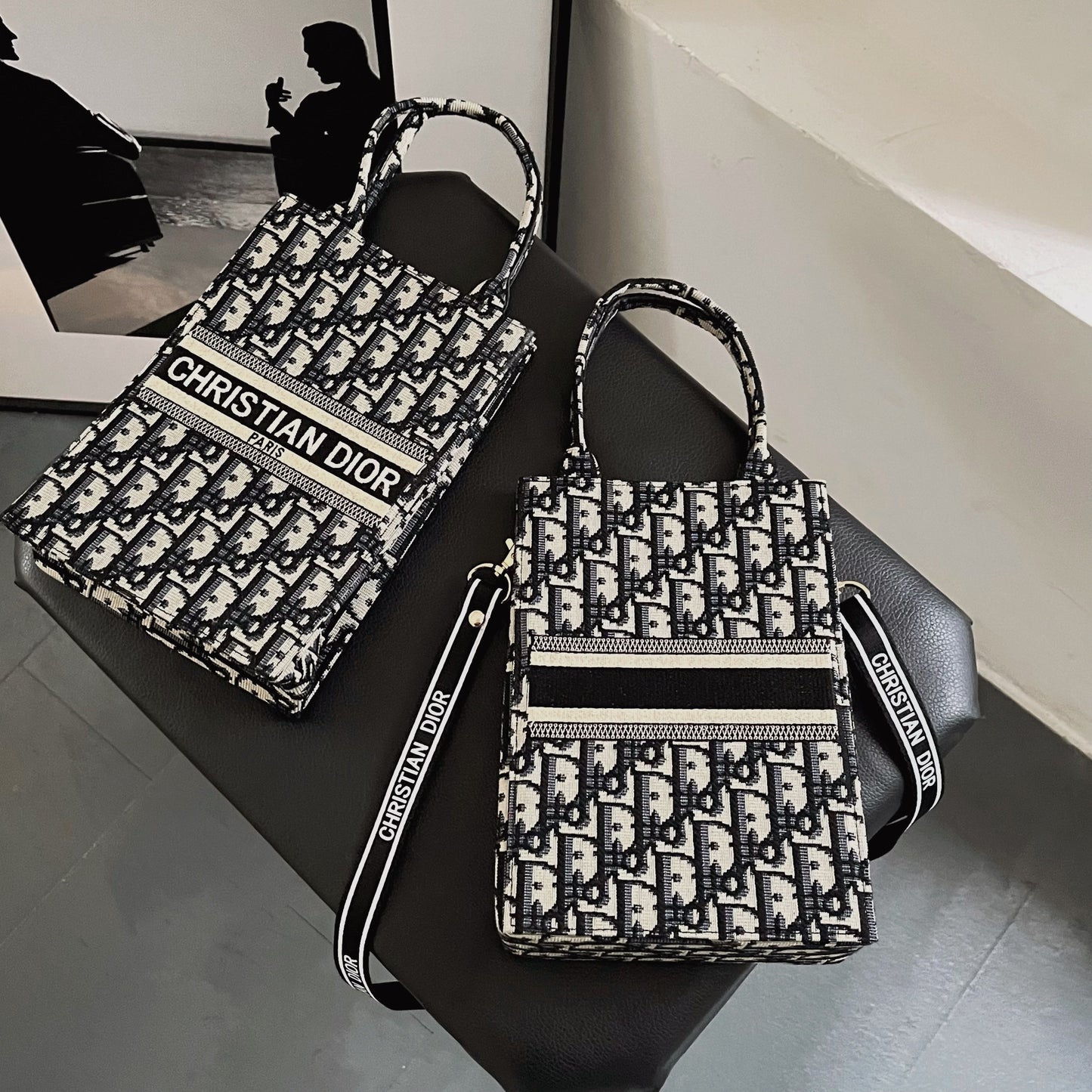 Tote bag classico con cinturino