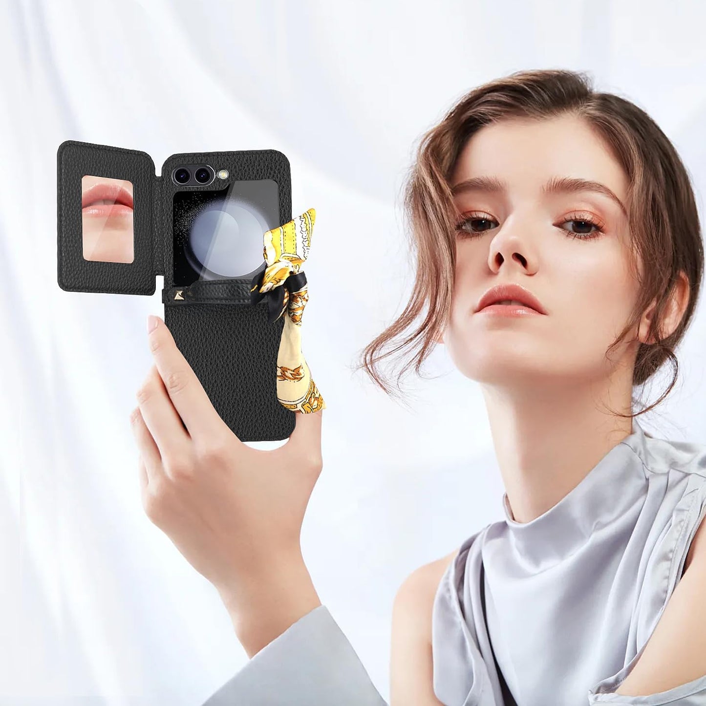 Samsung in pelle di lusso Galaxy Z Flip 5/4 Case