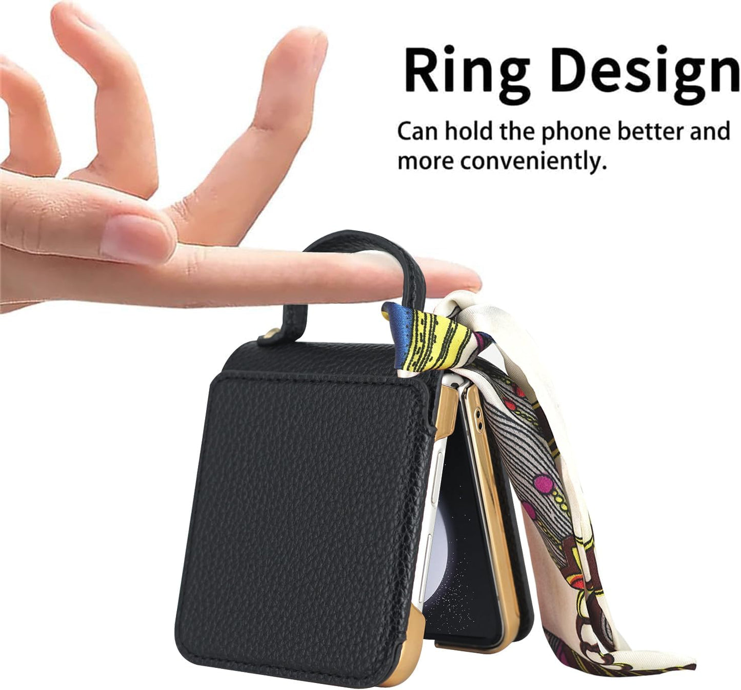 Samsung in pelle di lusso Galaxy Z Flip 5/4 Case