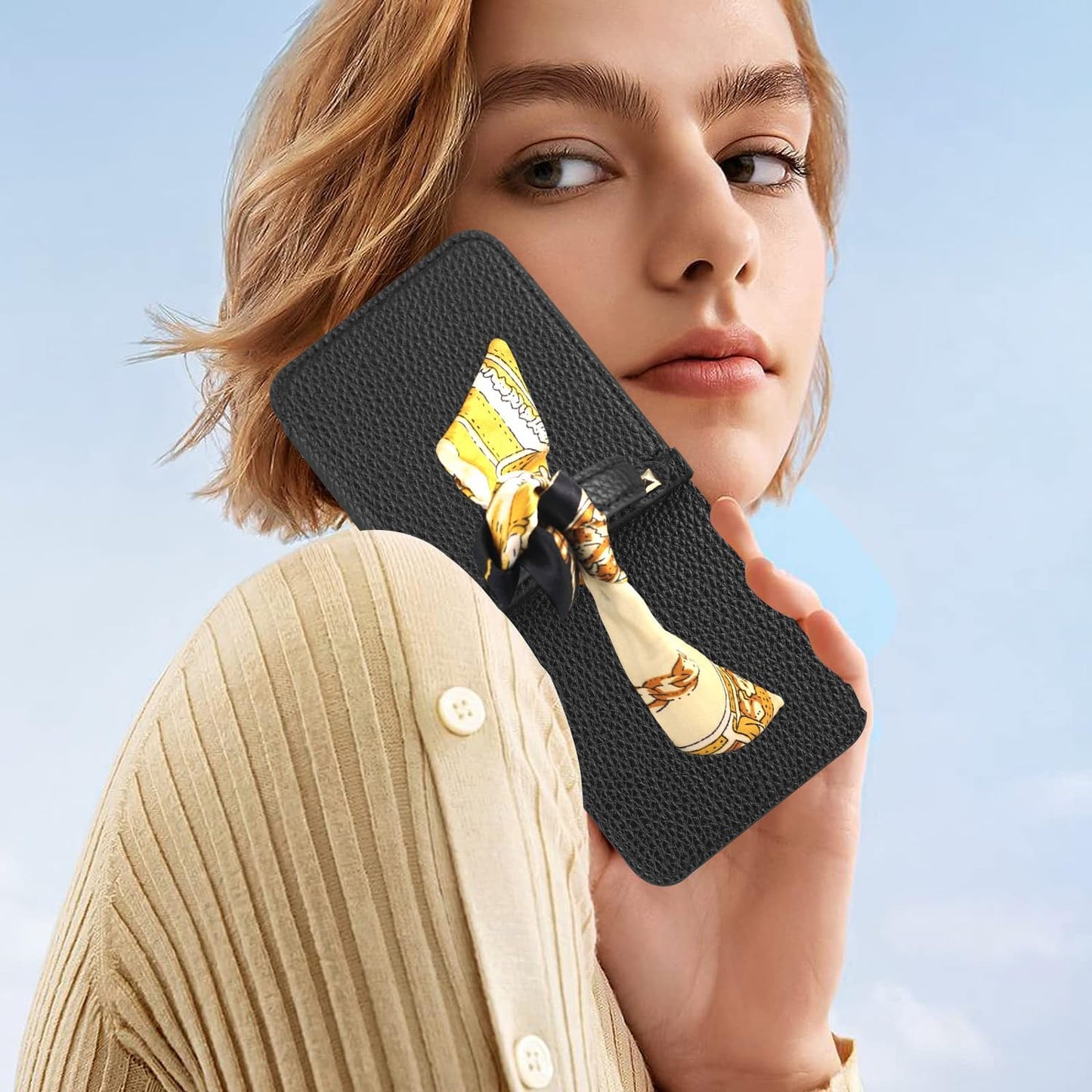 Samsung in pelle di lusso Galaxy Z Flip 5/4 Case