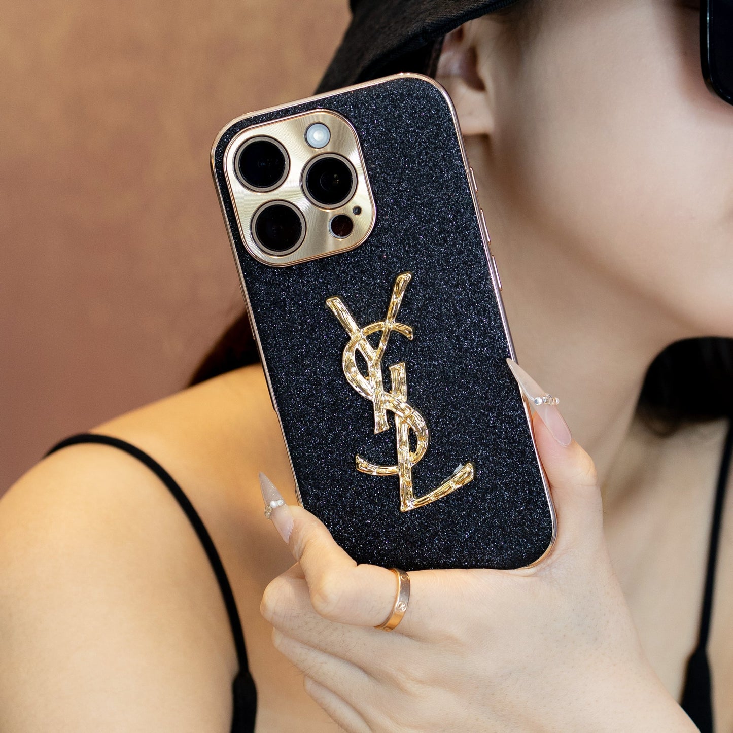 Y-S-L x Premium Shine Series iPhone Case