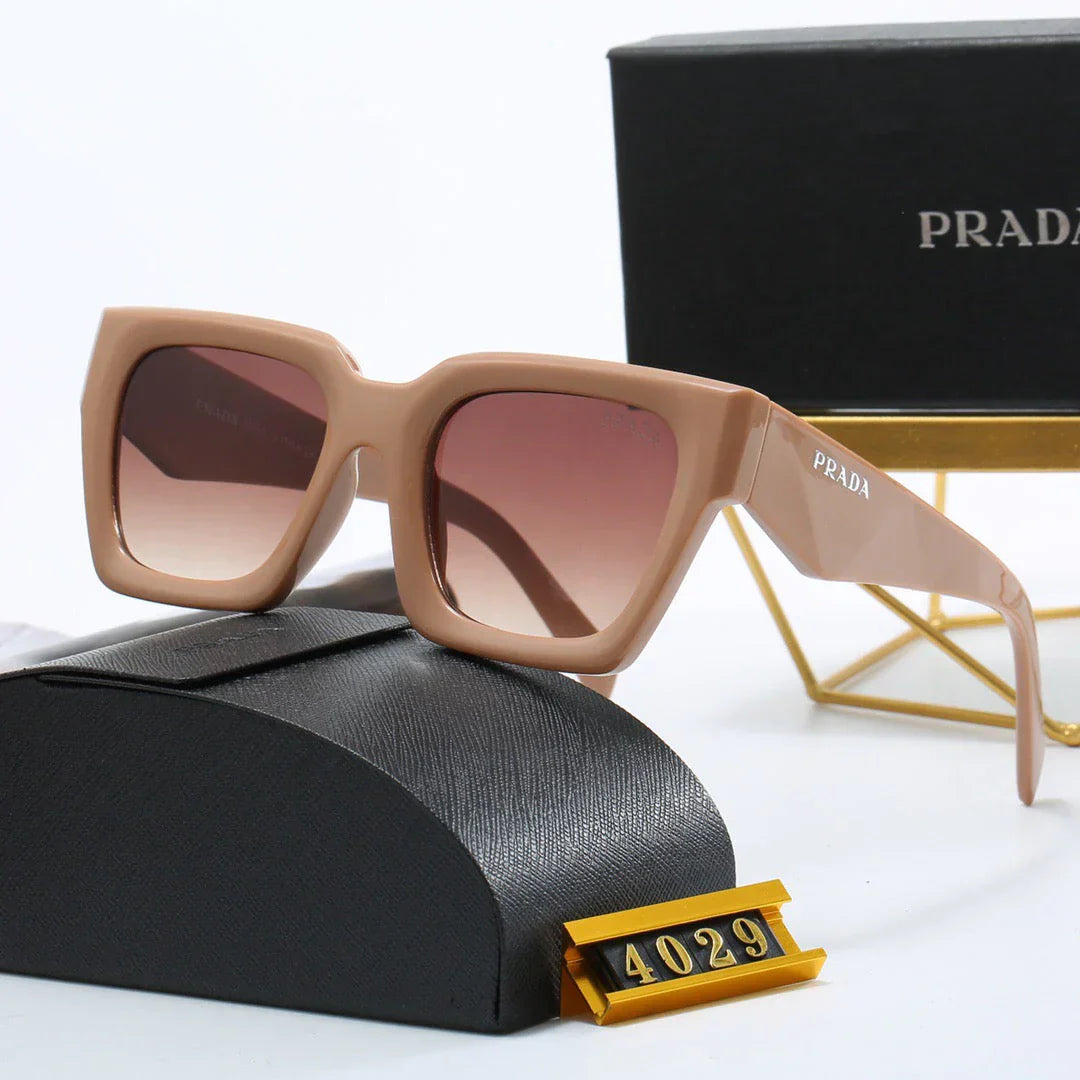 Fashionable square frame universal sunglasses 4029