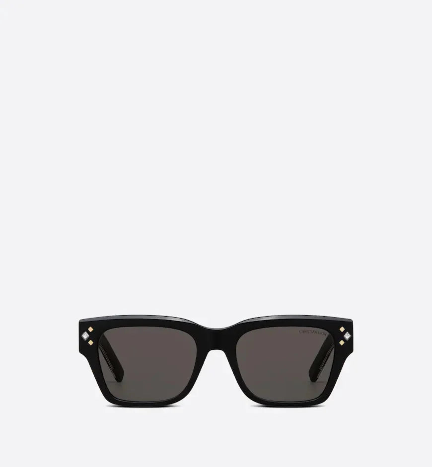 Lunettes de soleil rectangulaires noires CDDMS2I