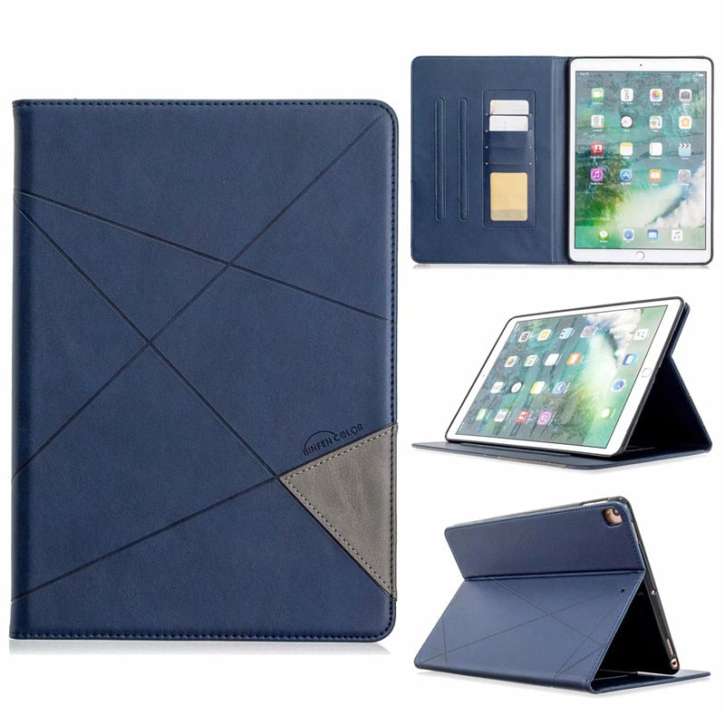 Leather Case with Inside Pocket for iPad