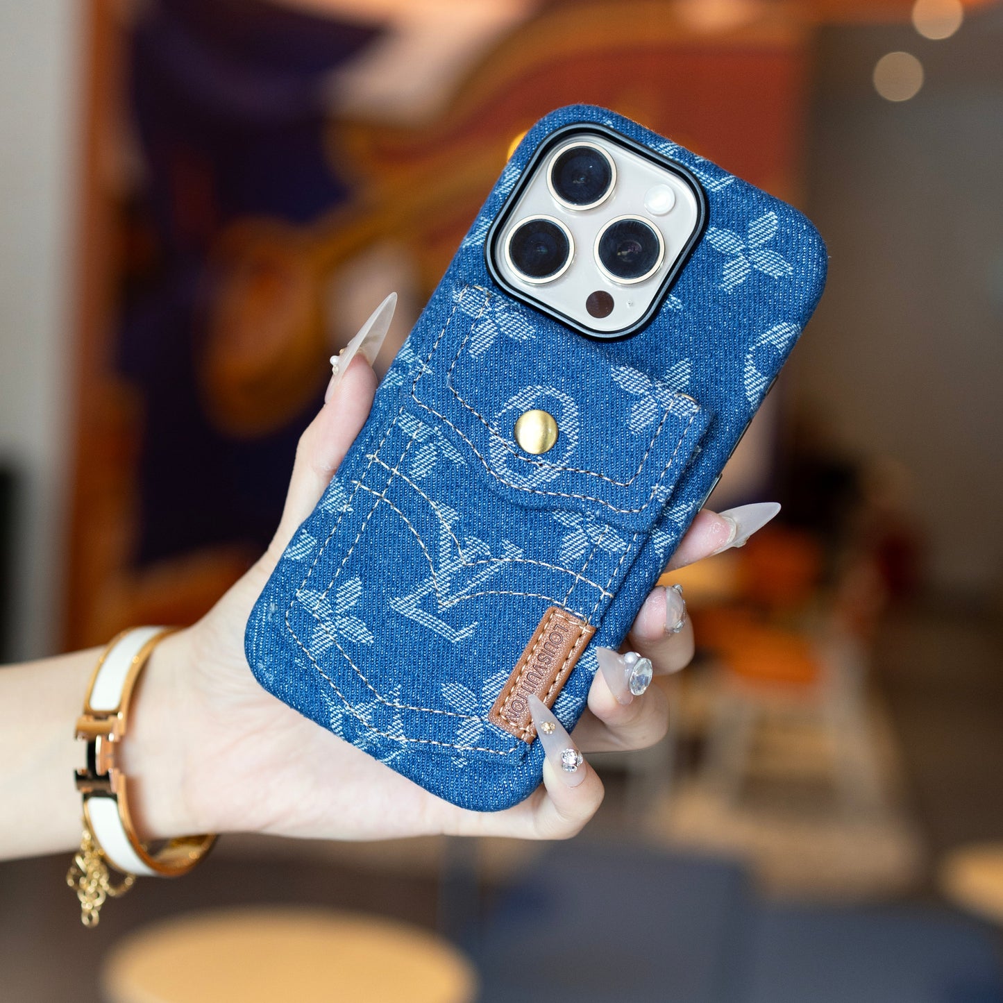 New Classic Luxury Card Holder Phone Case 06