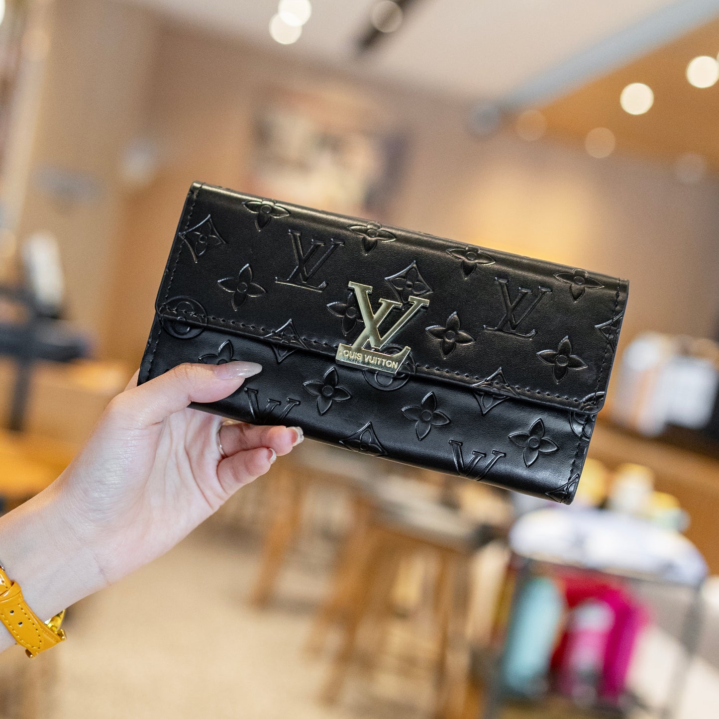 Classic Embossed Women's Luxury Handbag