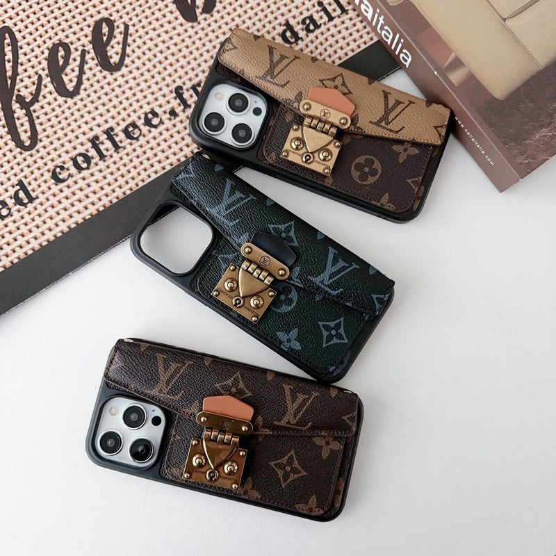 Lou Lock Card Bag iPhone Case
