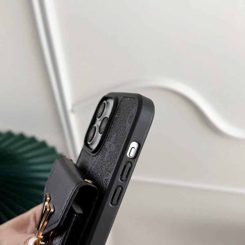 Lou Card Bag Color iPhone Case