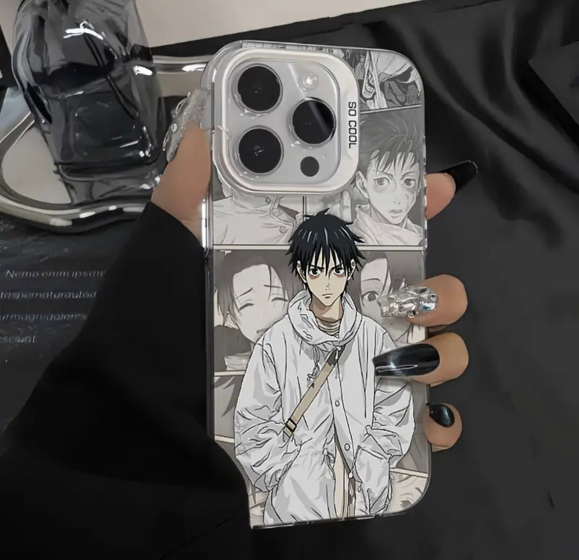 Caja de teléfono de anime yuta