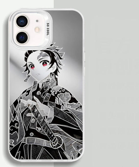 Caja de teléfono de anime de tanjiro
