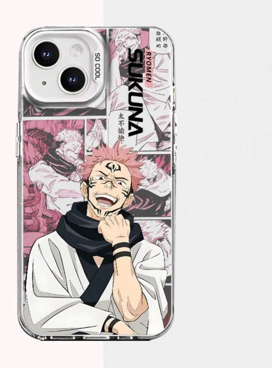 Caja de teléfono de anime de sukuna