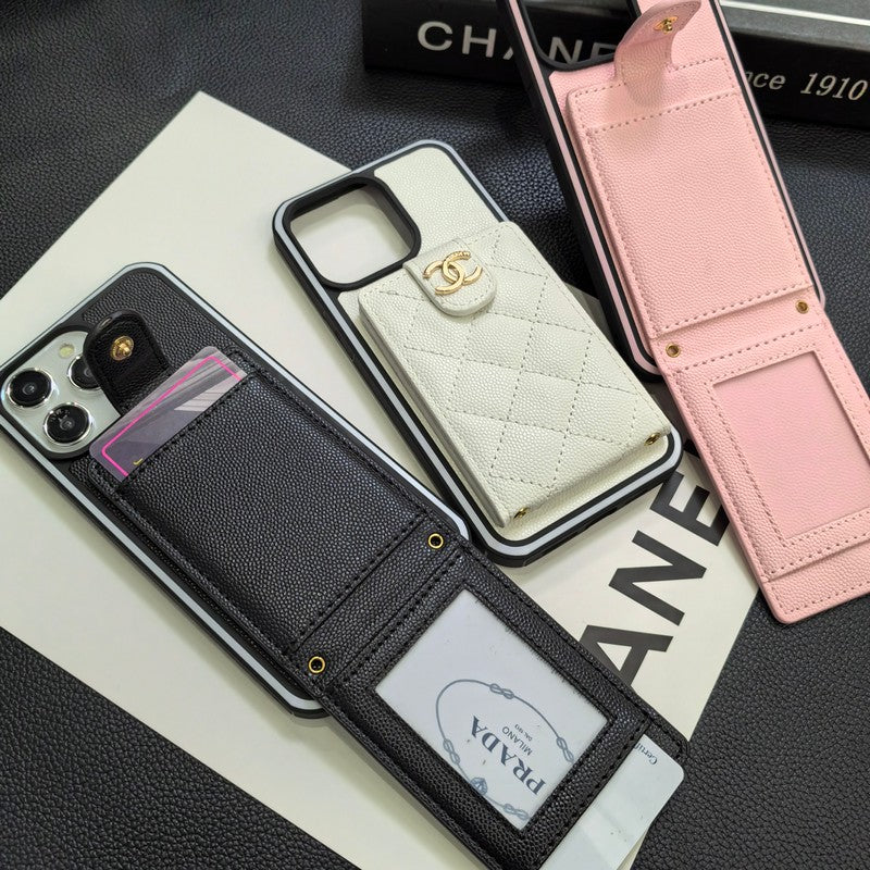 CC顏色皮革iPhone盒