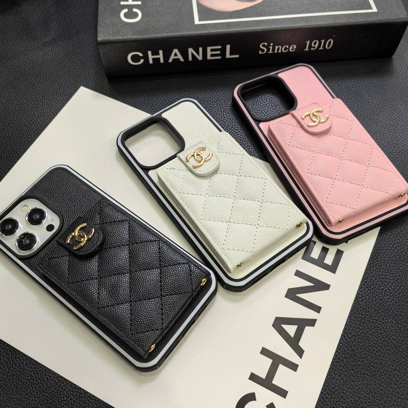 CC顏色皮革iPhone盒