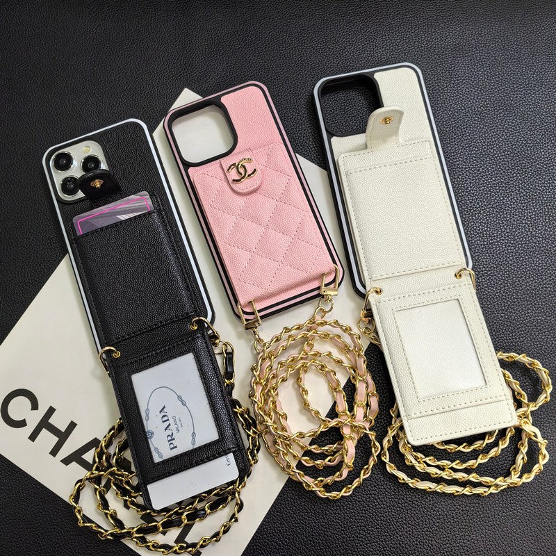 CC顏色皮革iPhone盒