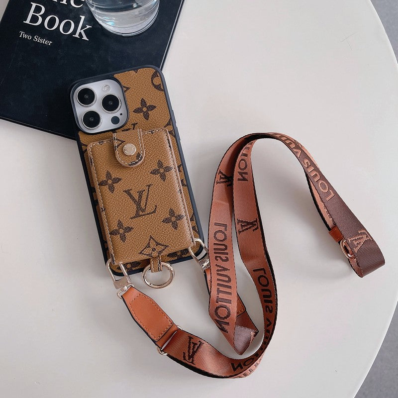 Lou Card Bag Classic Chain Case iPhone