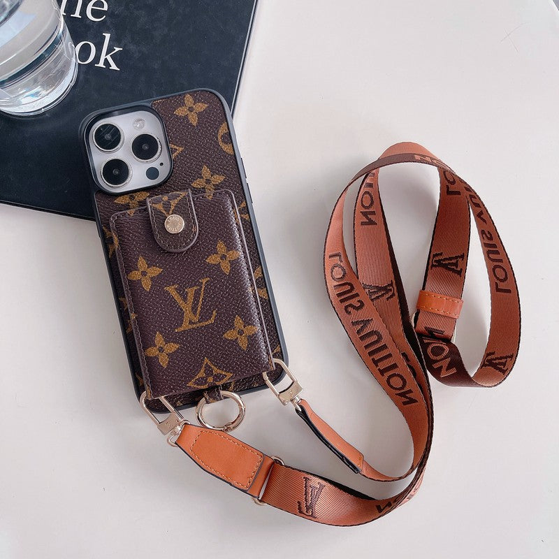 Lou Card Bag Classic Chain Case iPhone