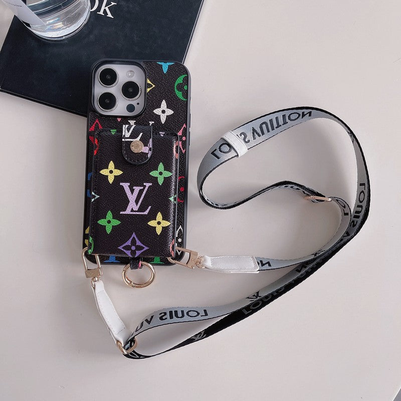 Lou Card Bag Classic Chain Case iPhone