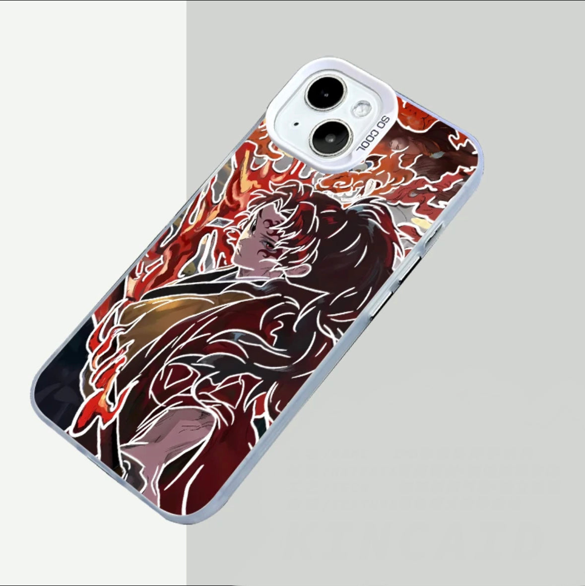 Yoriichi Demon Slayer Anime Case de teléfono