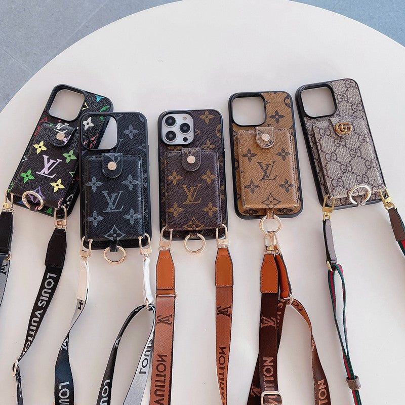 Lou Card Bag Classic Chain Case iPhone