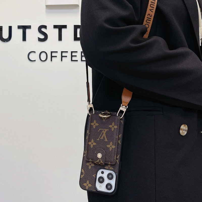 Lou Card Bag Classic Chain Case iPhone