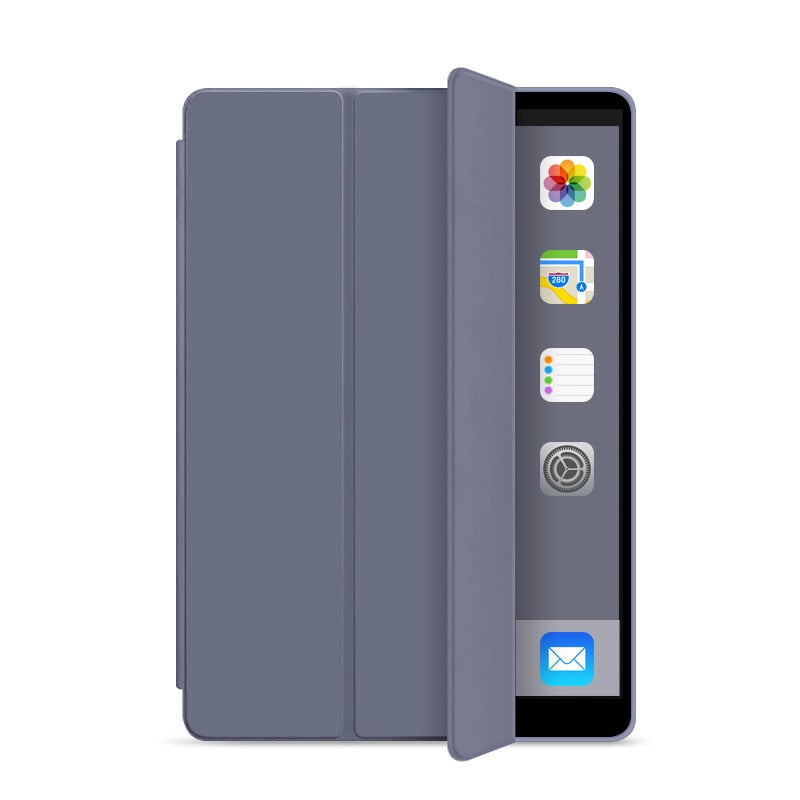 Silicone Tri-Fold Stand Case for iPad