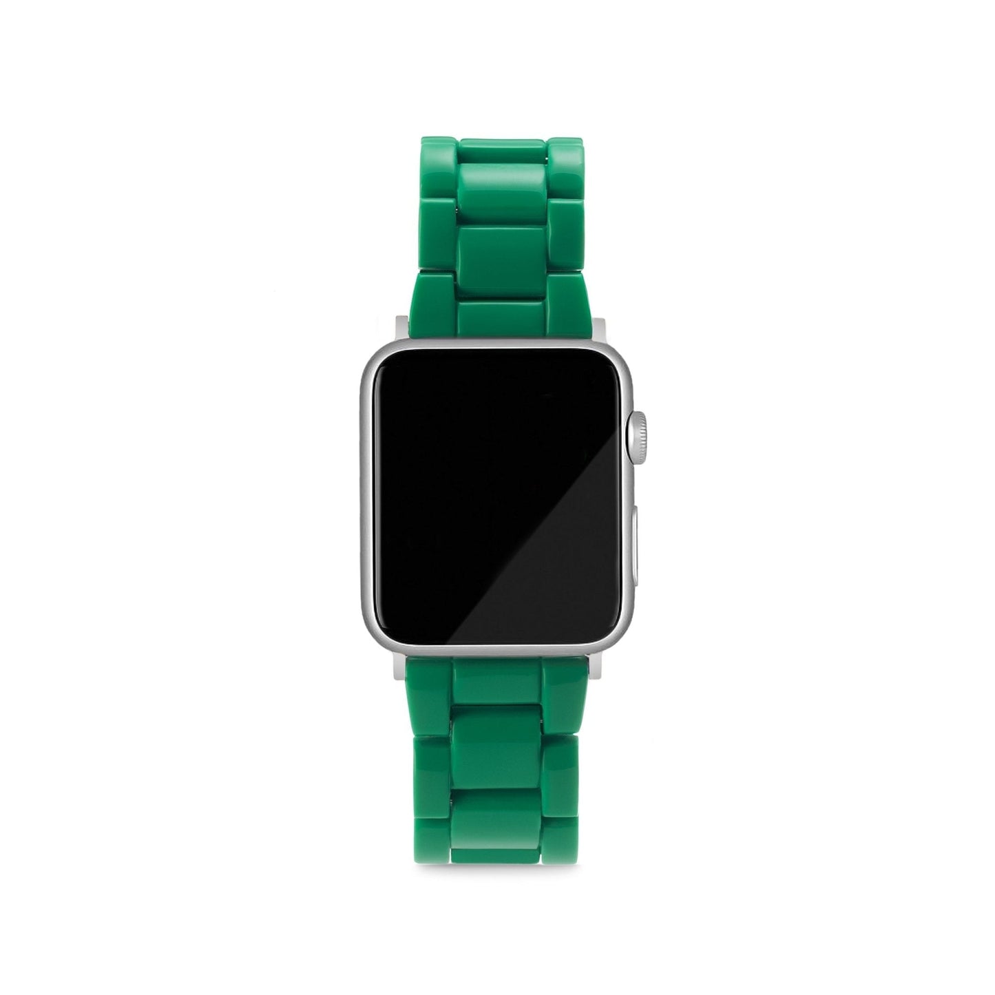 明亮綠色的Apple Watch樂隊
