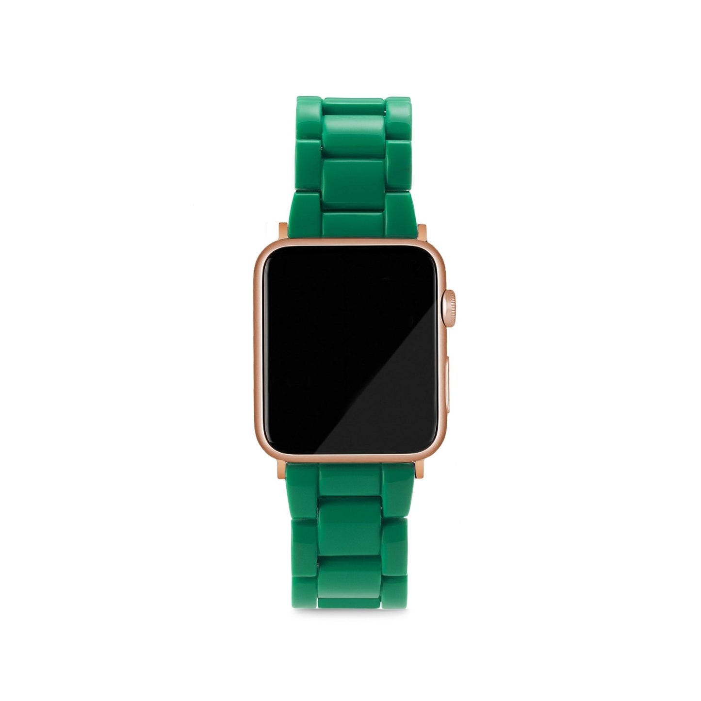 明亮綠色的Apple Watch樂隊