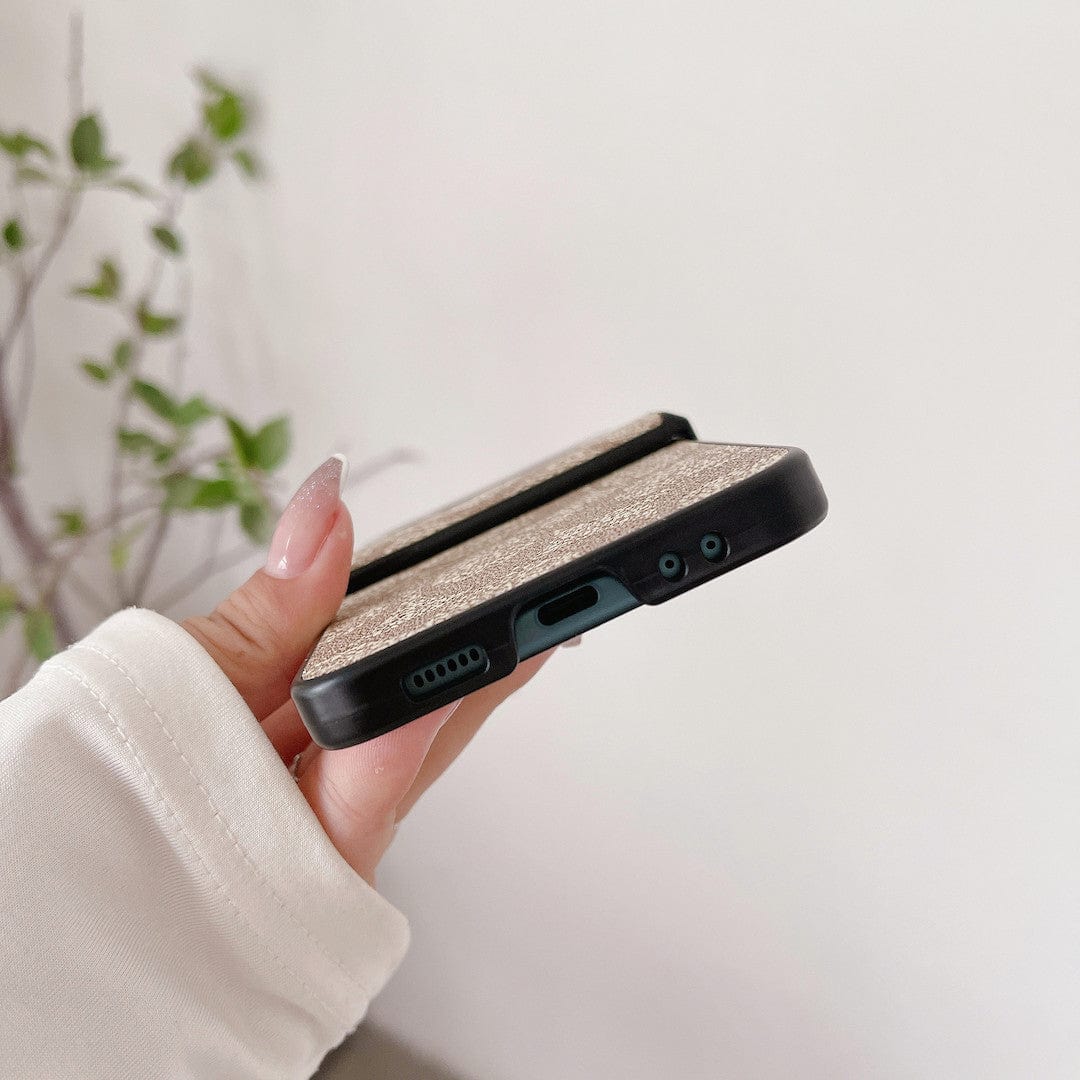 Coach Z Flip/Z Piegare la custodia del telefono Samsung con cinghia delle dita